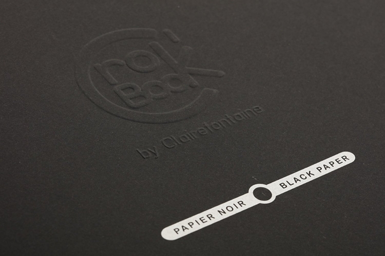 Clairefontaine Crok' Book - Black Paper