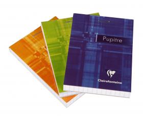 6552C Clairefontaine Staplebound Notepad - Graph