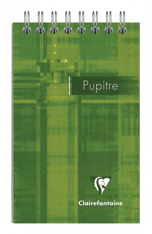 8556C Clairefontaine Wirebound Notepads - Green