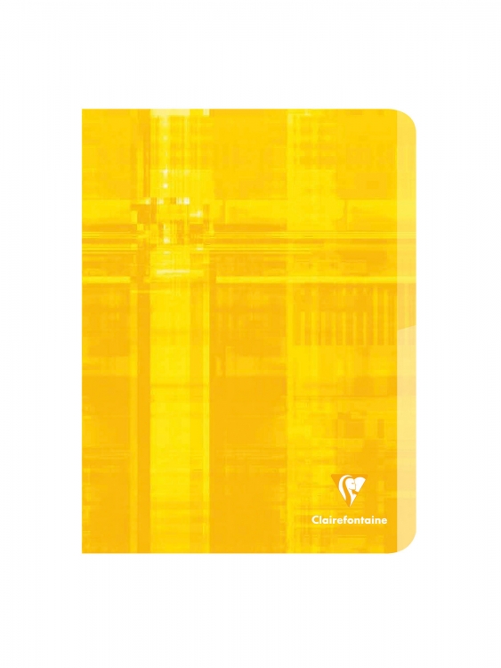 63642 Clairefontaine Staplebound Twin Books - Yellow