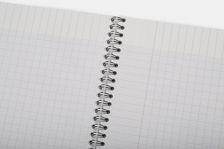 8731C Clairefontaine Wirebound Notebook - French ruled 