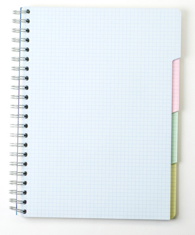 8139 Clairefontaine Wirebound Multiple Subjects Notebook - Interior