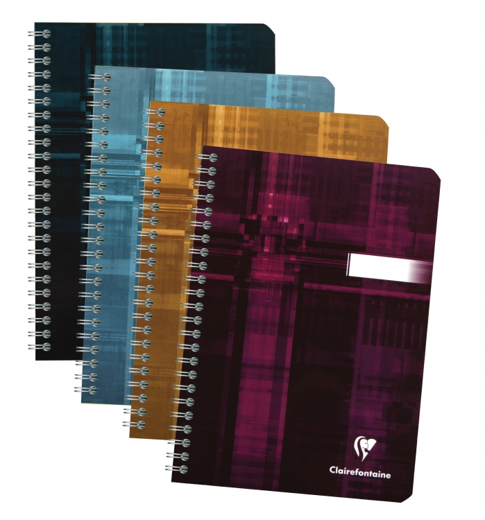 8546C Clairefontaine Classic Wirebound Notebook - Assorted colors