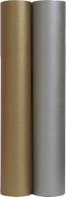 95796 Clairefontaine Kraft Papers - Gold & Silver