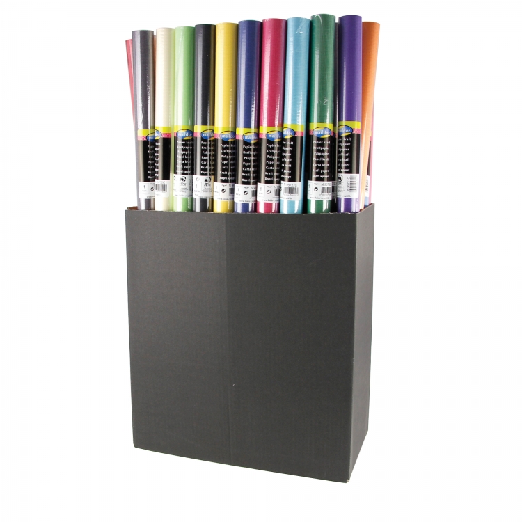 95799 Kraft Wrapping Paper - Display