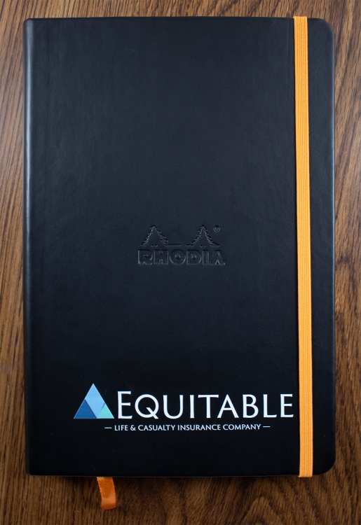 Equitable - Full Color UV Printing on Black