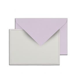 326/10 327/10 G. Lalo Single Bordered Sets - Lavender