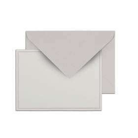 326/28 G. Lalo Single Bordered Sets - Graphite Grey