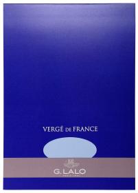 12702L G. Lalo "Vergé de France" Tablet - Blue