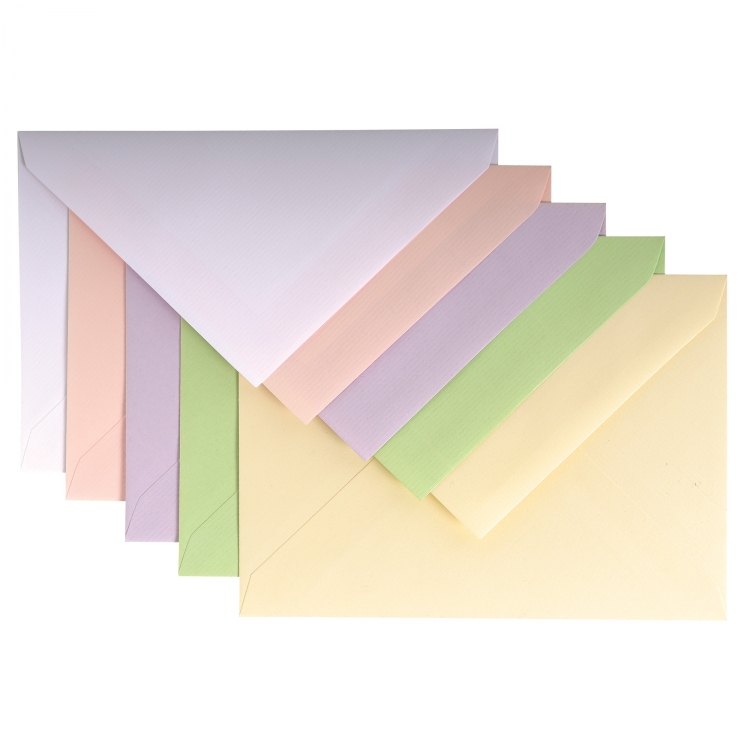 214/ G. Lalo "Vergé de France" Envelopes - Group