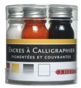 12003T Herbin Calligraphy Ink Sample 5 Bottles