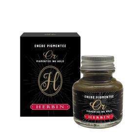 13504T Herbin Pigmened Ink Gold