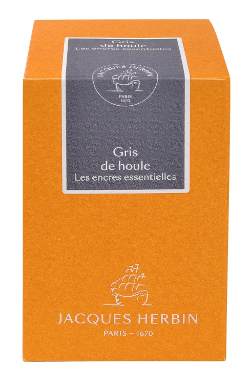 13108JT Herbin "Essential" Bottled Ink 50ml - Gris de Houle