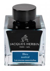 13116JT Herbin "Essential" Bottled Ink 50ml - Bleu Austral