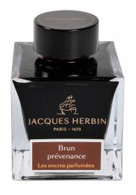 14747JT Herbin "Essential" Scented Bottled Ink 50ml - Brown