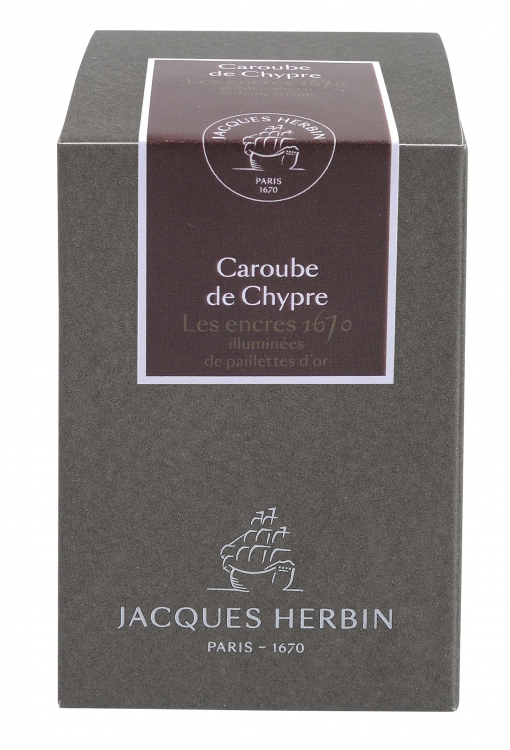 15045JT Herbin 1670 Anniversary Ink - 50ml Caroube de Chypre