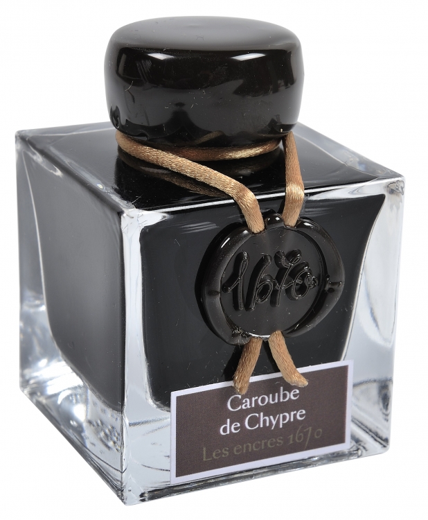 15045JT Herbin 1670 Anniversary Ink - 50ml Caroube de Chypre