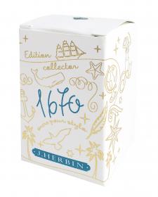H150/35 Herbin 1670 Anniversary Ink - 50ml Emerald of Chivor Box