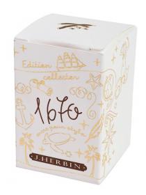 H150/45 Herbin 1670 Anniversary Ink - 50ml Caroube de Chypre Box