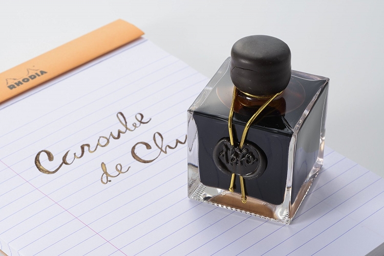 15045JT Herbin 1670 Anniversary Ink - 50ml Caroube de Chrypre
