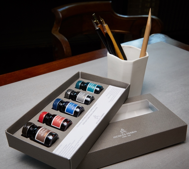 14000JT Herbin Inks 1670 Gift Set Ambiance 2