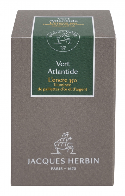 15139JT Herbin 350th Anniversary Ink - 50ml Vert Atlantide