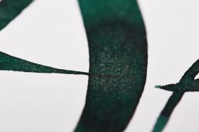 15139JT Herbin 350th Anniversary Ink - Vert Atlantide Sample 1