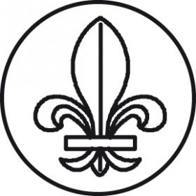 40450T Brass Seal - Symbols no wood handle