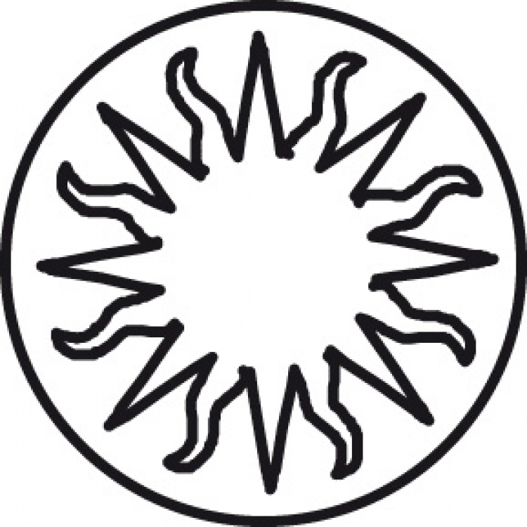  40454T Brass Seal - Symbols no wood handle