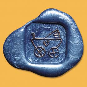 40460T Symbols no wood handle - Carriage