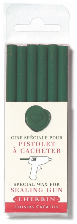 35830T Glue Gun Sealing Wax - Dark Green