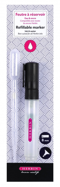 H237/08 Herbin Refillable Marker - 8mm (Packaging)