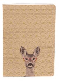 115473 Clairefontaine Funny Company Staplebound Notebook 