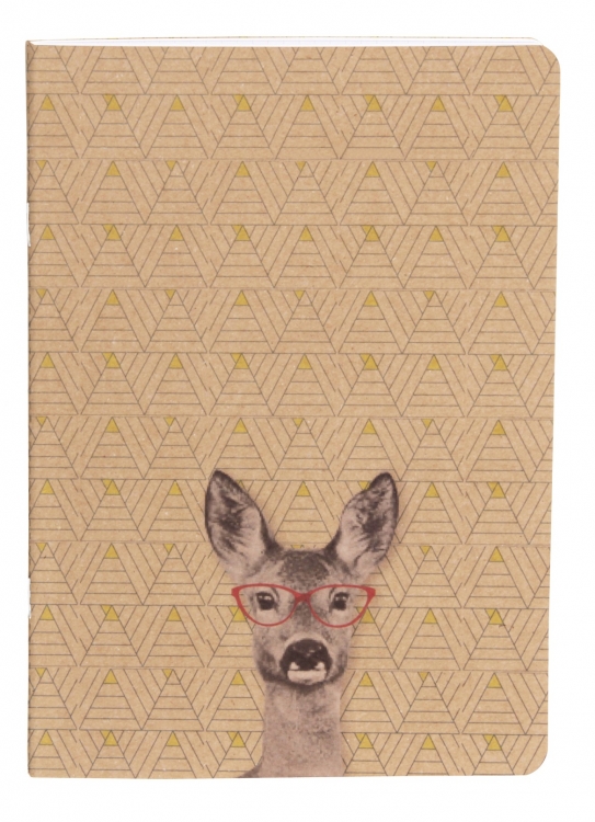 115473 Clairefontaine Funny Company Staplebound Notebook 
