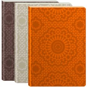 83859 Clairefontaine Zellige Lined Notebook A6 - Leatherette Cover - Group