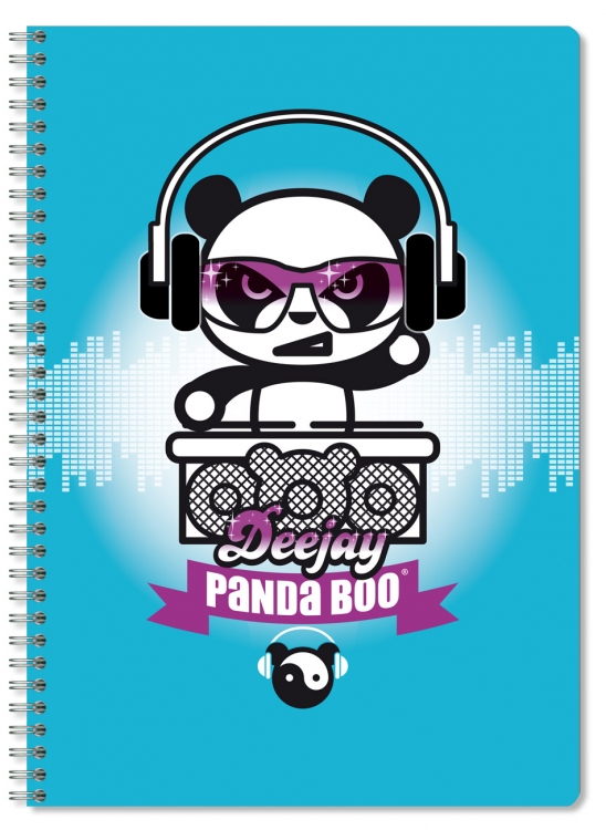 812283 Panda Boo Notebook