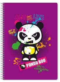 812283 Panda Boo Notebook