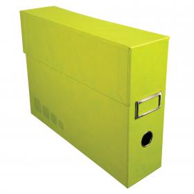 59963 Exacompta Offissimo Library Flat File Box - Anise