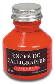 H114/20 Herbin Calligraphy Ink Red