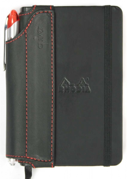 Black Red Quiver Rhodia Webnotebook 