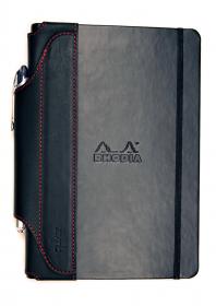 Rhodia with black and red single pen Quiver 2