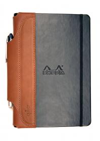 Rhodia with brown single pen Quiver 2