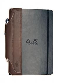 Rhodia with brown single pen Quiver