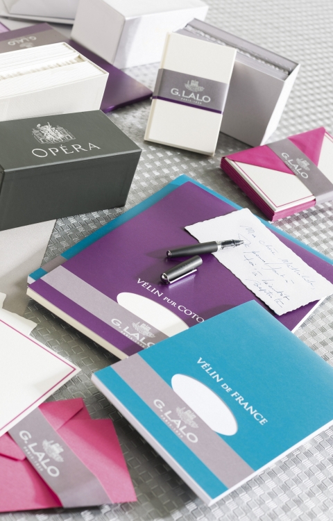 G. Lalo "Vergé de France" 50 sheets tablets - Ambiance