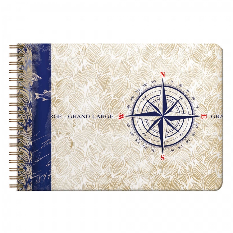 Maritime Travel Album (Logbook) Landscape