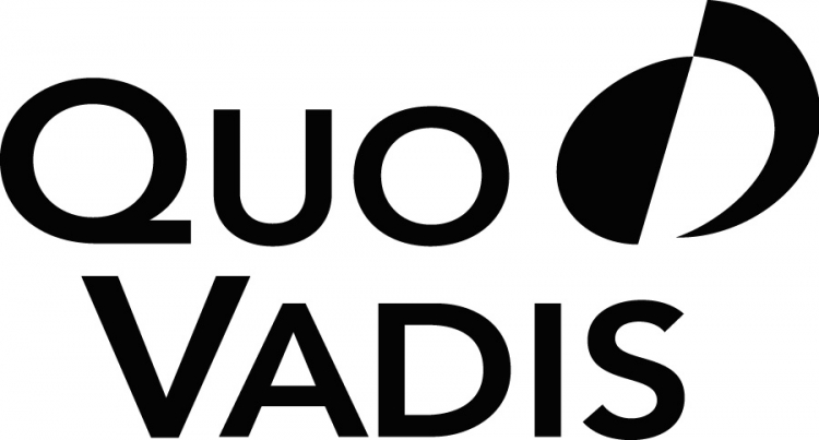 quo vadis logo black