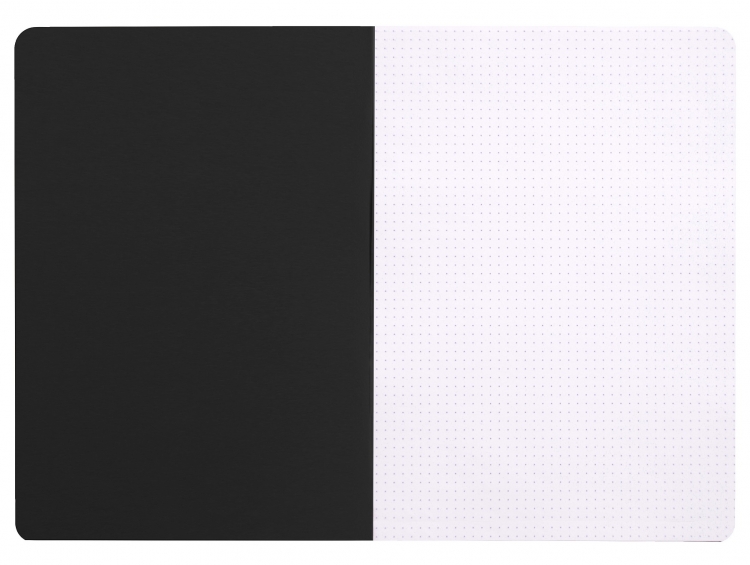 119166C Rhodia Slim Staplebound Notebook - Black