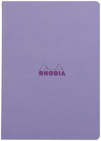 116459C Rhodia Rhodiarama Sewn Spine Notebook - Iris