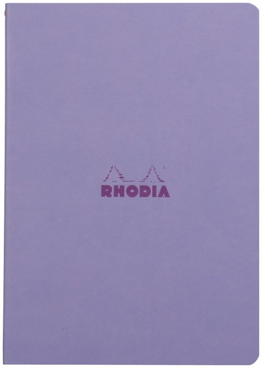 116459C Rhodia Rhodiarama Sewn Spine Notebook - Iris