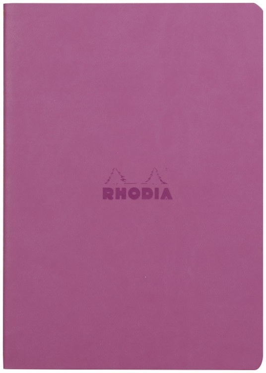 116461C Rhodia Rhodiarama Sewn Spine Notebook - Lilac